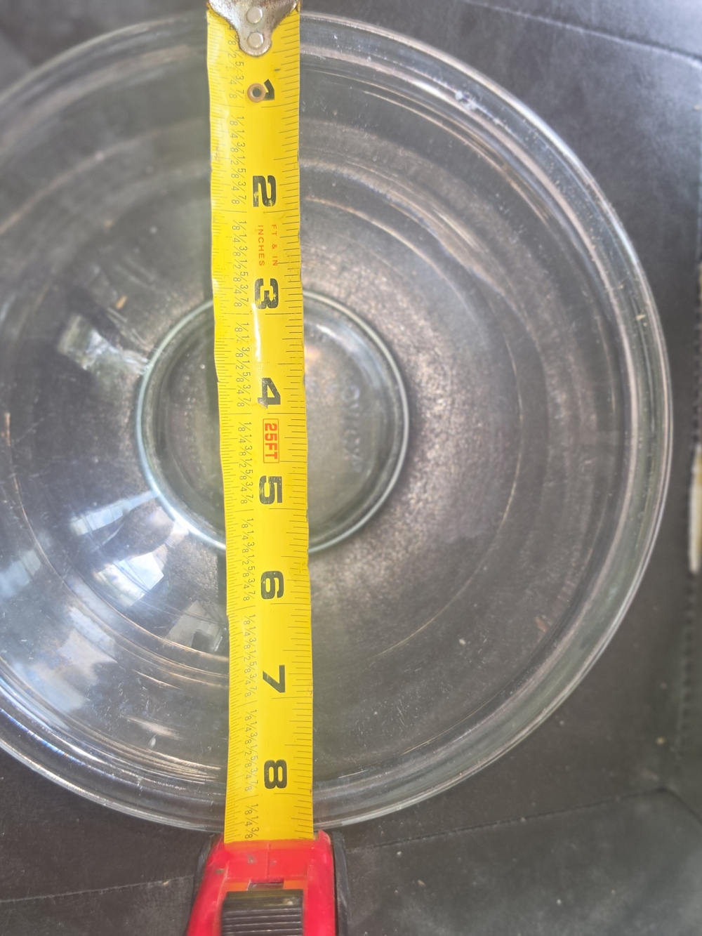 Clear Glass Camera Lens Bowl - Transparent